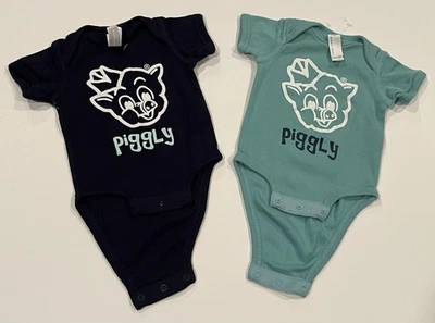 Piggly Wiggly Hilton Head Island SC Baby Toddler One Piece Newborn Lot of 2 - Image 1 of 4