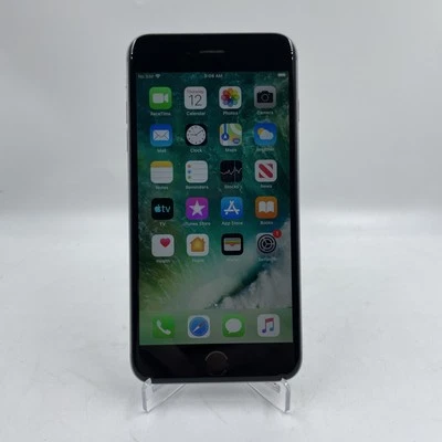 Apple iPhone 6 Plus - 16 GB - Gray (Unlocked)  (A1522) Grade 9/10 100% Battery - Image 1 of 4
