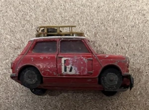 CORGI TOY 321 1966 MONTE CARLO RALLY BMC MINI COOPER S GRX555D - Picture 1 of 3