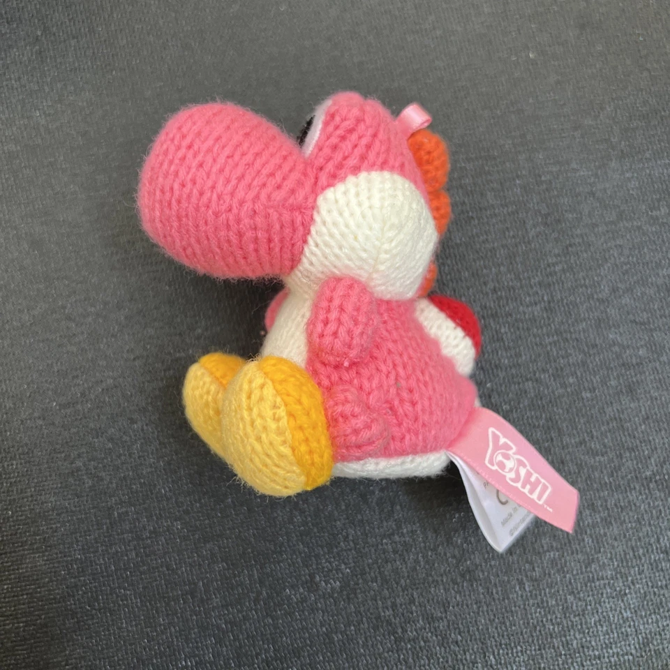 Fio rosa Yoshi Amiibo - Yoshi's Wooly World - Usado - Imagem 1 de 4