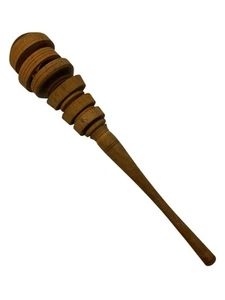 Traditional Wooden Molinillo Whisk Stirrer Frother Mexican Hot Chocolate - Picture 1 of 9