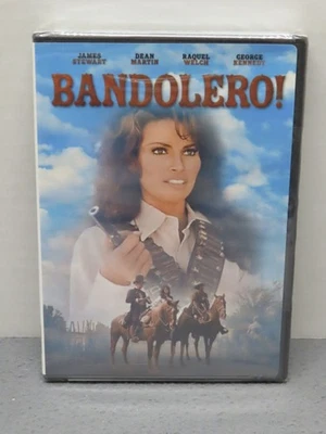 Bandolero [1968] (DVD, 2003) NEW Sealed James Stewart Dean Martin Raquel Welch Foto 1 de 2