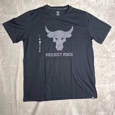 Under Armour Men Project Rock Graphic Logo T Shirt Size XL NEW WITH TAGS - Image 1 of 4