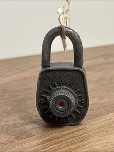 VTG padlock GOUGLER pad lock KENT Ohio USA keyless W/ Combination - Picture 1 of 8