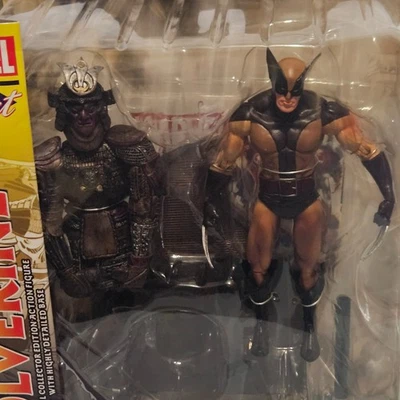 Figura de acción Wolverine - Marvel Select - Uniforme marrón - Edición coleccionista Foto 1 de 4