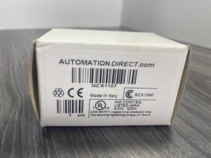 Automation Direct GCX1107 30MM  Round Green Push Button with 1-N.O. Contact - Picture 1 of 5