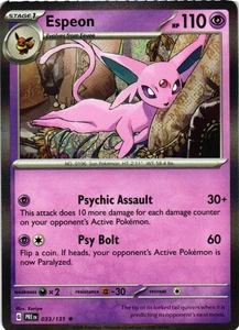 Espeon Holo 033/131 SV: Prismatic Evolutions NM - Picture 1 of 2