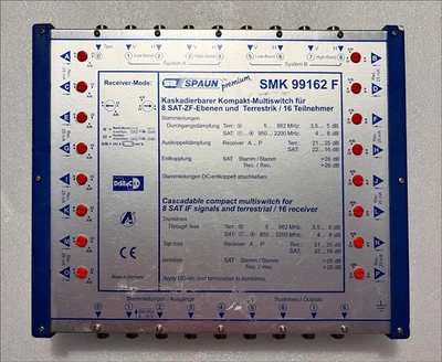 Spaun SMK 99162 F – SAT Kaskadierbarer Multischalter Premium-Klasse - Bild 1 von 4