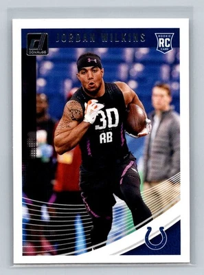 Jordan Wilkins 2018 Donruss #381 RC Indianapolis Colts - Image 1 of 2