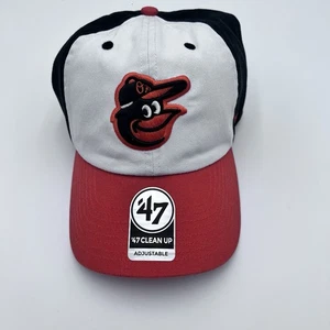 Baltimore Orioles MLB '47 Brand Multi-Color Clean Up Adjustable Strapback Hat - Picture 1 of 14