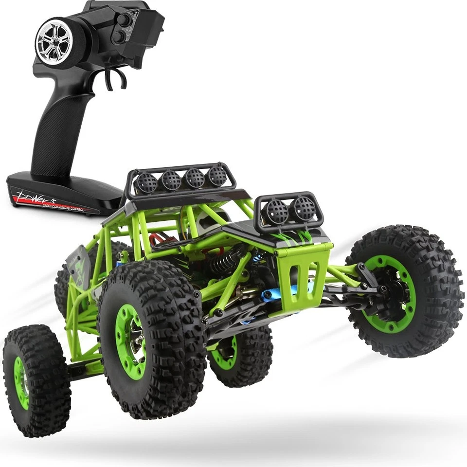 WLtoys RC Cars 1/12 Scale 2.4g 4wd High Speed Electric All Terrain Off-road Rock