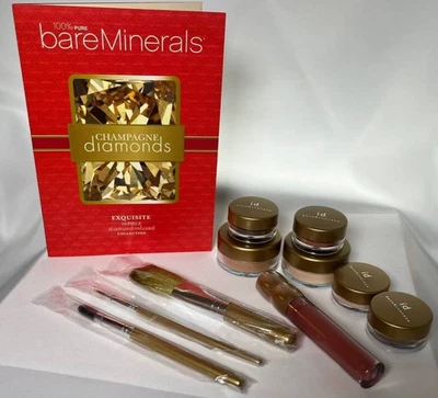 JUEGO DE REGALO BareMinerals Set de Maquillaje de 10 Piezas con Rubor, Sombra de Ojos, Brillo de Labios + Foto 1 de 4