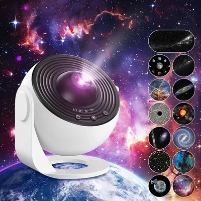 Galaxy Projector, 13 in 1 Planetarium Star Projector Realistic Starry Sky Night - Image 1 of 4