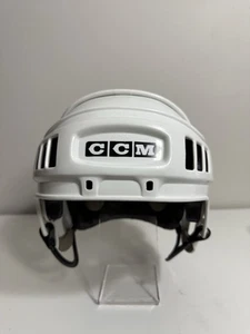 Weißer Vintage CCM HT2 Pro STD/Norme Z262.1 Pro Eishockey Helm M/L SAUBER - Bild 1 von 10