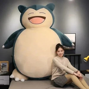 Pokemon Snorlax Giant Plush Kawaii Soft Snorlax no filling - Picture 1 of 7
