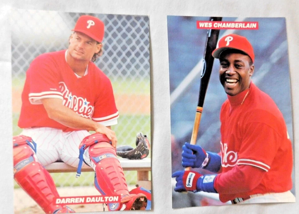 1994 Philadelphia Phillies Photo cards 4x6 Pick One - Image 1 of 1