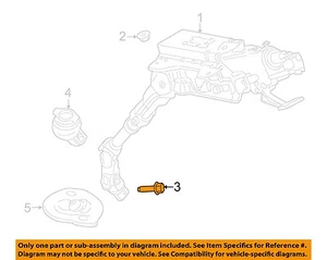 FORD OEM Steering Column-Column Assembly Lower Bolt W711137S442 - Picture 1 of 1