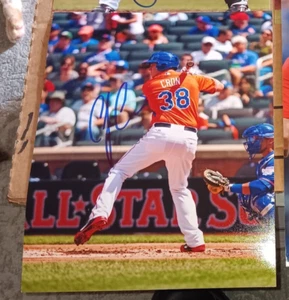 CJ Cron All Star Futures Game LA Angels SIGNED 8X10 Photo COA AUTOGRAPHED MLB - Picture 1 of 1