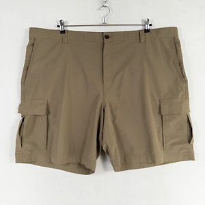 Pantalones Cortos CHAPS Para Hombres 48 Marrón Taupe Poliéster Elastizados Ligeros Golf Informales - Imagen 1 de 9