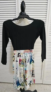 fiveloaves twofish Girl's Parisian themed dress Size 12 Pre-owned, Stunning! - Picture 1 of 9