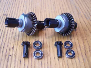 HPI Savage X 4.6 GT-6 Differential Front & Rear 29t Ring Gear Diff Cups 9 Pinion - Picture 1 of 2