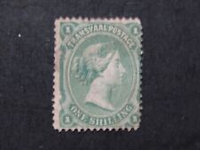Transvaal  Colony -- 1 Shilling green Used