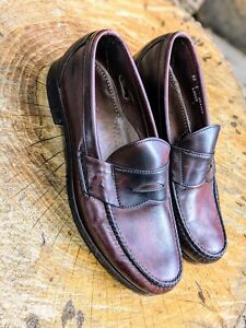 Allen Edmonds Paxton Men’s Leather Loafer Shoes Size 8.5 E Handcrafted USA —