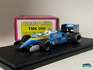 TAMEO KIT 1/43 F1 OSELLA ALFA ROMEO FA1/L #21 MONACO GP 1987 A. CAFFI TMK058 - Picture 1 of 7
