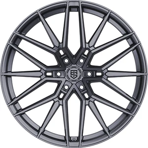 (1)22" TIS Motorsport Wheels 506GM Gunmetal Rims Fit 6lug Ford F150 Navigator - Picture 1 of 4