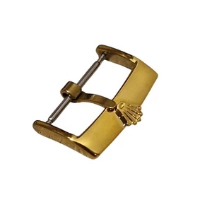 STRAP BUCKLE ROLEX 20 mm COLOR YELLOW GOLD WATCH PART - Picture 1 of 4