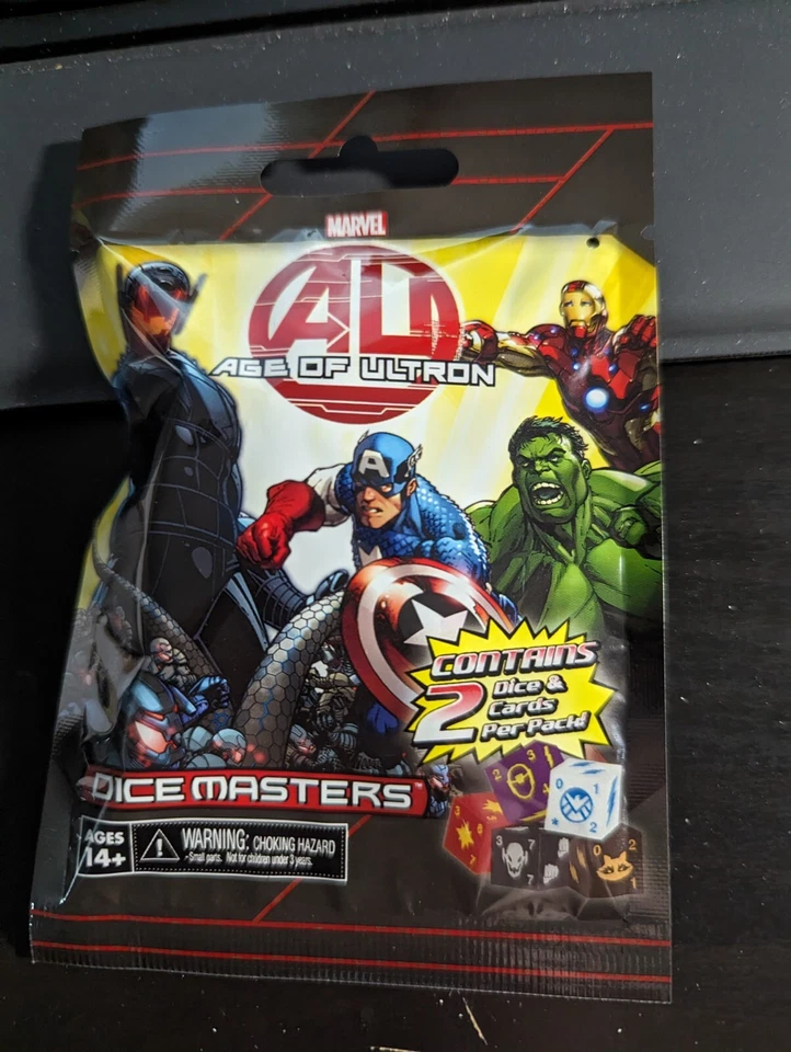 You Pick! Single Die & Card- Wizkids Neca Dicemasters Marvel Age of Ultron - Изображение 1 из 1
