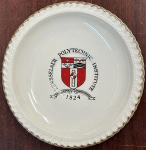 VTG Rensselaer Polytechnic Institute Souvenir Plate 6 1/4in. - Picture 1 of 5