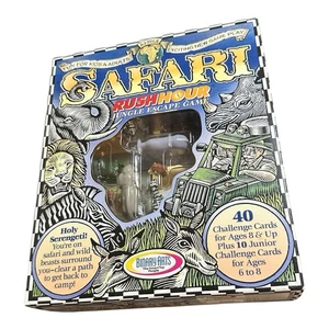 Thinkfun Games SAFARI: RUSH HOUR JUNGLE ESCAPE Game - EXC. - Picture 1 of 5