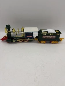 1992 Toy State Northpole animierte Weihnachtslok & Zugwagen NUR ZUR REPARATUR - Bild 1 von 16