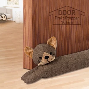 36 Inch Under Door Draft Stopper Heavy Duty,Door Draft Blocker Soundproof Energy - Picture 1 of 7