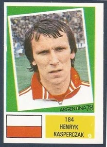 FKS 1978-ARGENTINA 78 -#184-POLONIA-HENRYK KASPERCZAK - Imagen 1 de 1