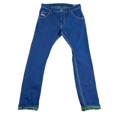 Jeans Diesel Niños 16Y Azul Krooley J Regular Ajustado Zanahoria Elástico Informal KXAU7 Foto 1 de 4