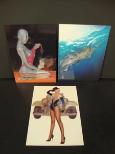 Hajime Sorayama, 1993-Sexy Robots - "Chromium" - "$4.75 - Each Card Purchased." - Picture 1 of 12