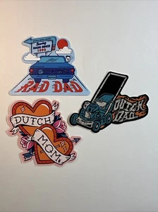 Dutch Bros Coffee - Dutch Mom / Dutch Dad Aufkleber 3 Stück - Bild 1 von 4