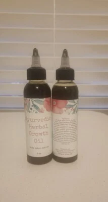 Ayurvedic Herbal Hair Growth Oil,  4 oz - Image 1 of 4