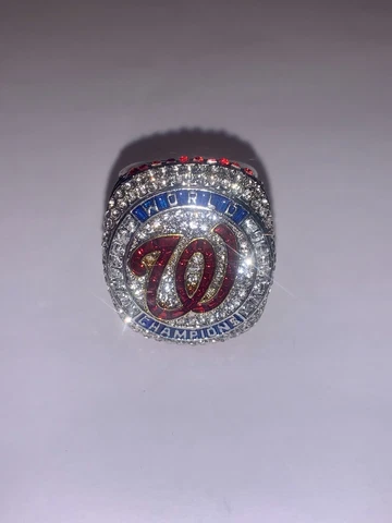 2019 Washington Nationals Championship Replica World Series Player Ring Size 11 Cover