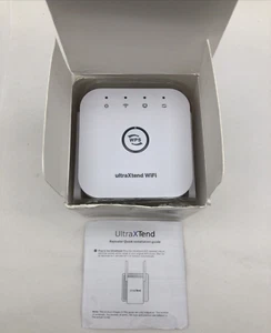 ULTRAXTEND Répéteur Répéteur Wifi Booster Extender Prise Facile 1 Pièce NON TESTÉ *LIRE - Photo 1/20