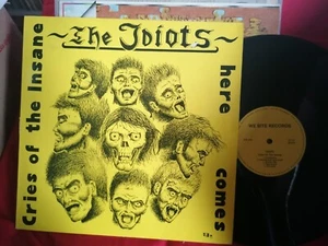 THE IDIOTS Cries of the insane LP 1987 GERMANY First Pressing MINT- PUNK - Picture 1 of 2