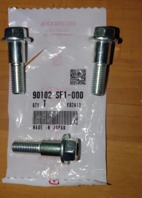 JUEGO DE 3 pernos de medio eje intermedio genuinos Honda Acura DOHC VTEC DC2 EM1 NUEVOS Foto 1 de 4