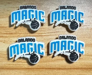 ORALANDO MAGIC CROC CHARMS JIBBITZ NBA 3D SHOE ACCESSORY BASKETBALL CHARMS - Picture 1 of 1