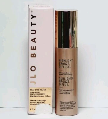 JLo Beauty That Star Filter PINK CHAMPAGNE Complexion Booster Glow New In Box - Image 1 of 2