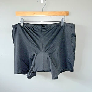 4ucycling Herren 3D Gel Gepolstert Radfahren Bike Shorts Schwarz 3XL Taille 36" Neu - Bild 1 von 6