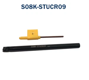 93° S08K-STUCR09 CNC Lathe Boring Bar Holder For TCMT09 Inserts - Picture 1 of 3