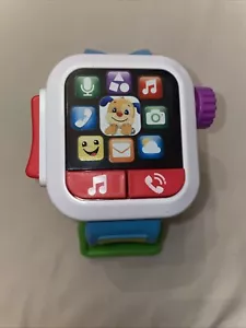 Reloj inteligente Fisher-Price Laugh and Learn juguete funciona juego de simulación - Imagen 1 de 4