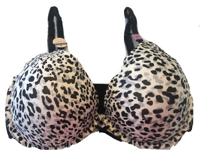 Sujetador push-up Candie's Demi ZZ83B032R marfil animal talla 34D Foto 1 de 4